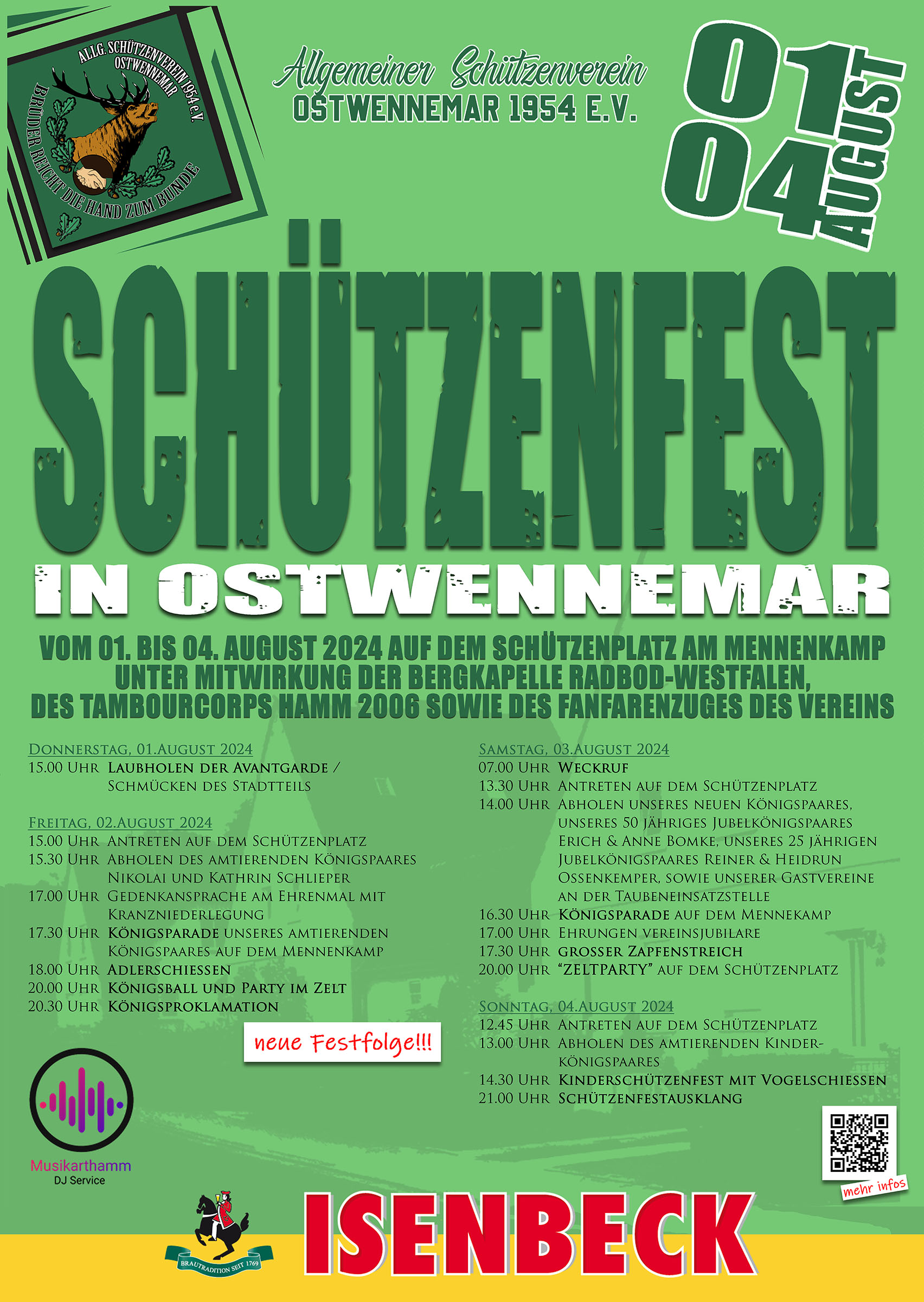 1 Schützenfest Plakat 2024 A2
